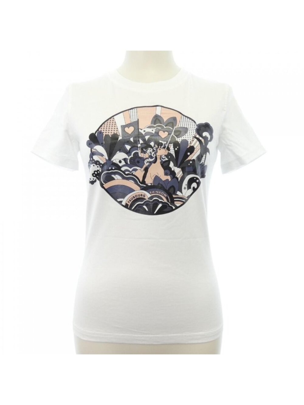 Hermes Cartouche T-Shirt White